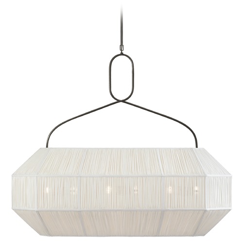 Kelly Wearstler Forza Linear Lantern in Bronze by Visual Comfort Signature