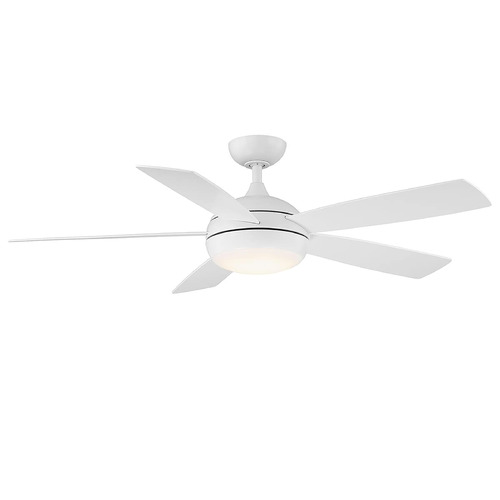 WAC Lighting Odyssey 54-Inch LED Fan in Matte White by WAC Lighting F-005L-MW