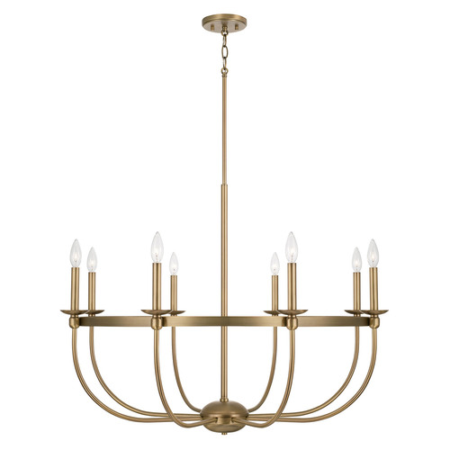 Capital Lighting Rylann 38-Inch Chandelier in Aged Brass by Capital Lighting 425181AD