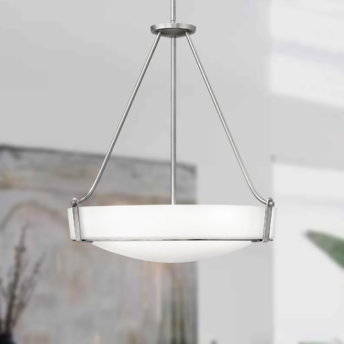 Hathaway Pendant in Antique Nickel by Hinkley Lighting