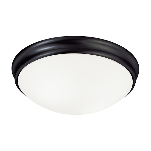 Capital Lighting Hansen 12.50-Inch Flush Mount in Matte Black by Capital Lighting 2032MB