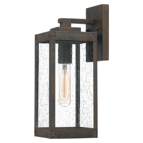 Quoizel Lighting Westover Outdoor Wall Light in Industrial Bronze by Quoizel Lighting WVR8405IZ