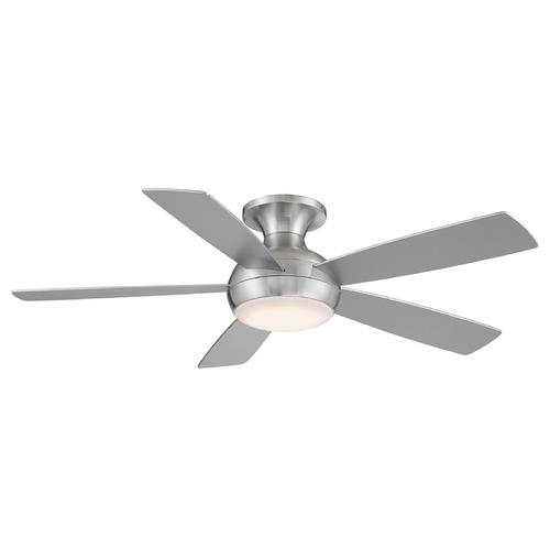 WAC Lighting Odyssey 52-Inch LED Fan in Brushed Nickel by WAC Lighting F-035L-BN