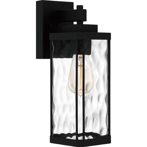 Balchier Matte Black Outdoor Wall Light by Quoizel Lighting