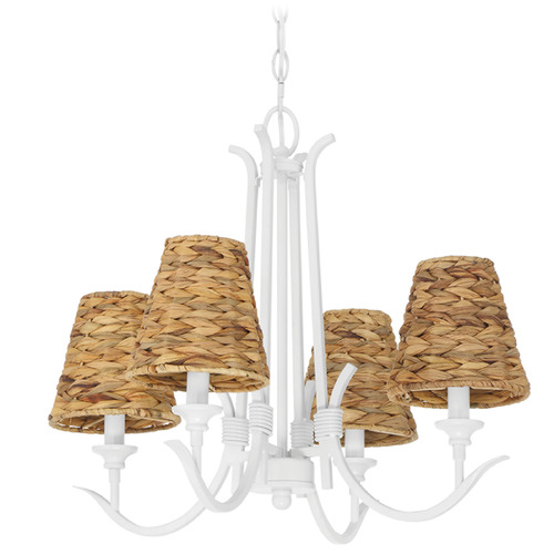 Craftmade Lighting Kokomo Matte White Chandelier