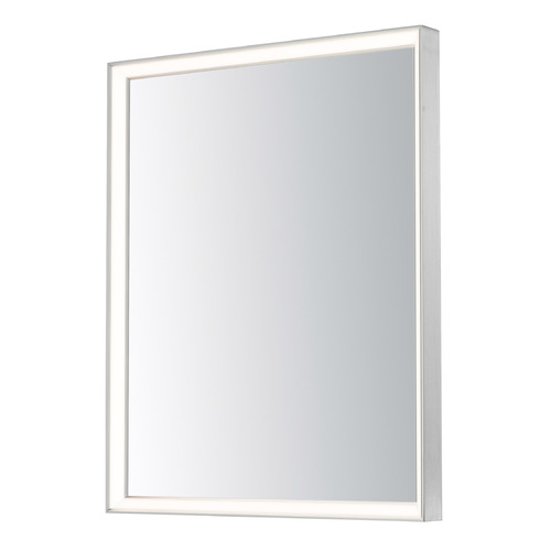 Bevel Rectangle 24-Inch Illuminated Mirror