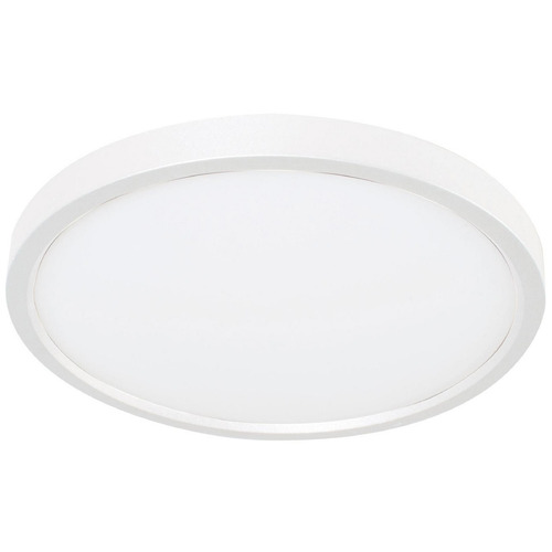 Afx Lighting Edge Round White LED Flushmount Light