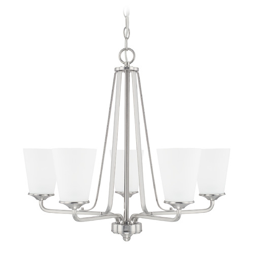 HomePlace by Capital Lighting Braylon 26.25-Inch Chandelier in Brushed Nickel by HomePlace by Capital Lighting 414151BN-331