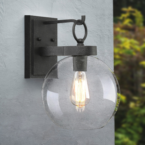 Quoizel Lighting Barre Grey Ash Outdoor Wall Light by Quoizel Lighting BAE8410GK
