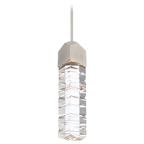 Modern Forms by WAC Lighting Juliet Brushed Nickel LED Mini Pendant by Modern Forms PD-58115-BN