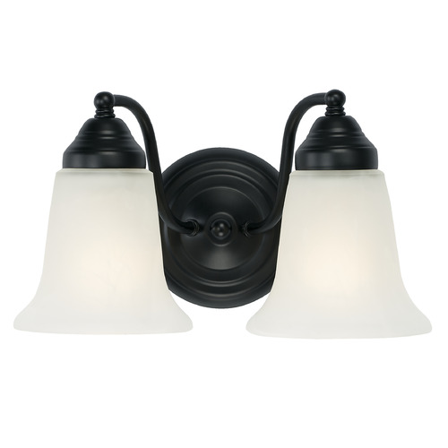 Brady 12-Inch Vanity Light in Matte Black by Capital Lighting