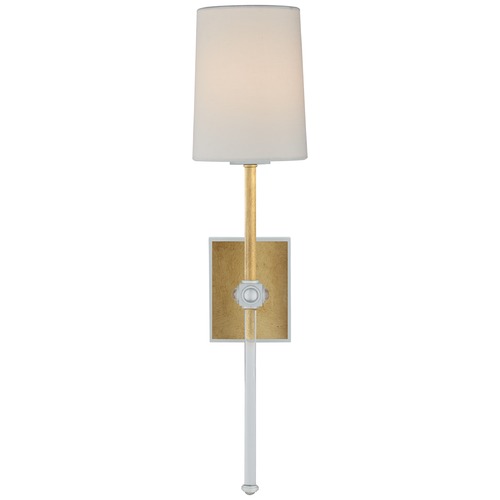 Julie Neill Lucia Tail Sconce in Gild & Crystal by Visual Comfort Signature