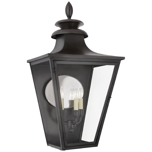 Visual Comfort Signature Collection Chapman & Myers Albermarle Light in Blackened Copper by Visual Comfort Signature CHO2416BCCG