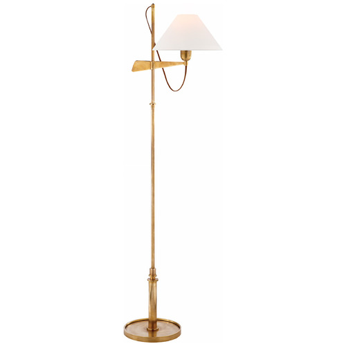 Visual Comfort Signature Collection J. Randall Powers Hargett Floor Lamp in Antique Brass by VC Signature SP1505HABL