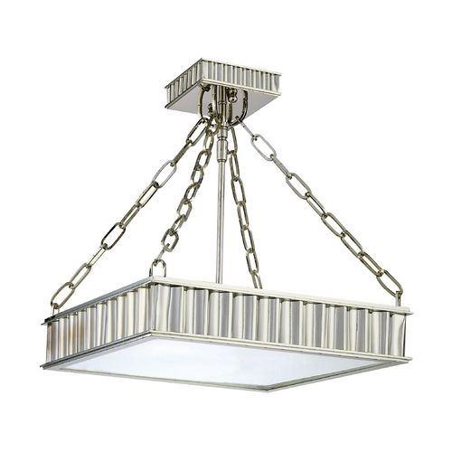 Hudson Valley Lighting Middlebury Semi-Flush Mount in Polished Nickel by Hudson Valley Lighting 933-PN