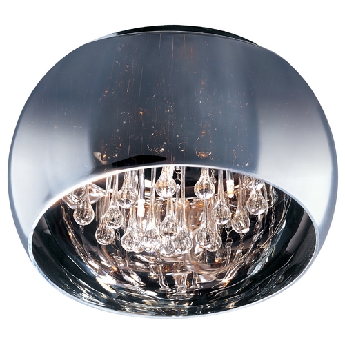 Sense 15.75-Inch Flush Mount in Polished Chrome by ET2 Lighting