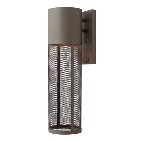 Modern Outdoor Wall Light in Buckeye Bronze by Hinkley Lighting