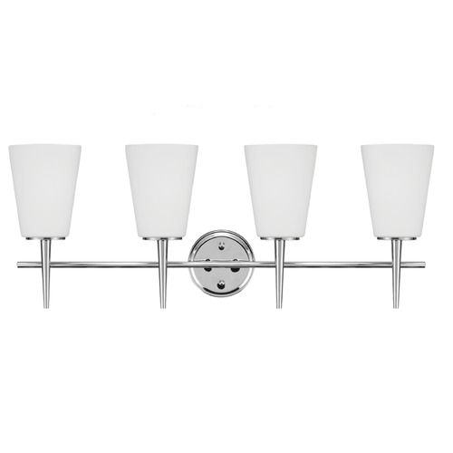 Driscoll 30.75-Inch Vanity Light in Chrome by Generation Lighting