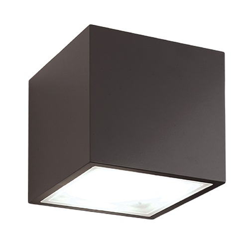 Bloc 5.50-Inch LED Outdoor Wall Light in Bronze by Modern Forms