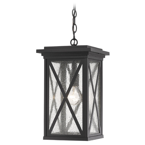 Brookside Black Outdoor Hanging Light by Z-Lite
