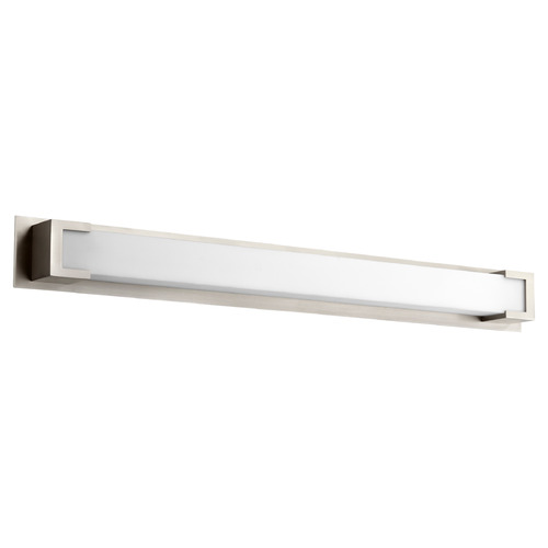 Orion 27-Inch LED Vanity Light in Satin Nickel by Oxygen Lighting