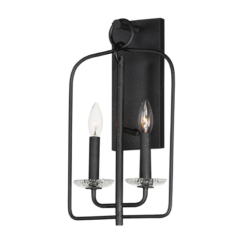 Madeira Anthracite Sconce by Maxim Lighting