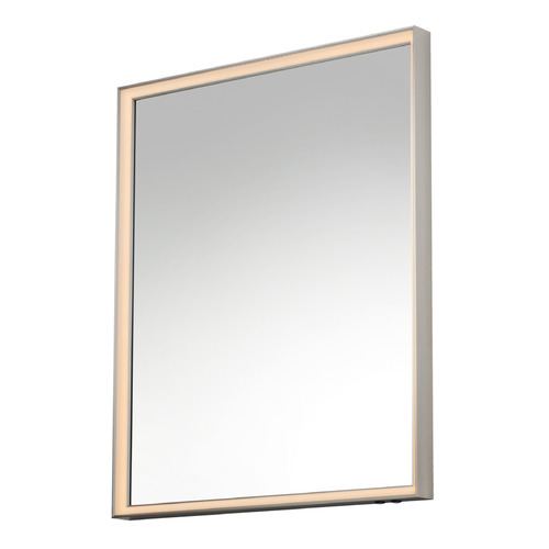 Bevel Rectangle 30-Inch Illuminated Mirror