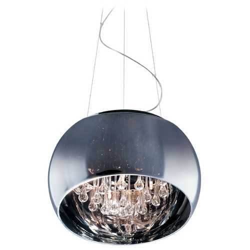 ET2 Lighting Conover Pendant in Polished Chrome by ET2 Lighting E21206-10PC