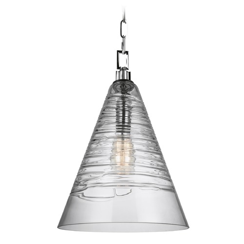 Elmore Pendant in Chrome by Visual Comfort Studio