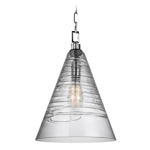 Visual Comfort Studio Collection Elmore Pendant in Chrome by Visual Comfort Studio P1445CH