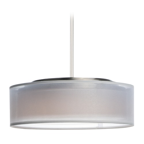 Maxim Lighting Prime Satin Nickel LED Pendant by Maxim Lighting 10224WOSN