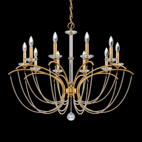 Priscilla Heirloom Gold Chandelier by Schonbek Lighting