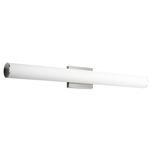 Fugit 35-Inch LED Vanity Light in Polished Nickel by Oxygen Lighting