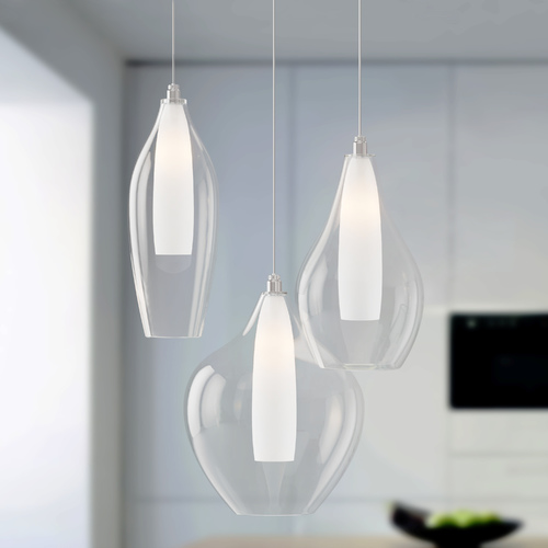 Victoria Chrome LED Multi-Light Pendant by Kuzco Lighting