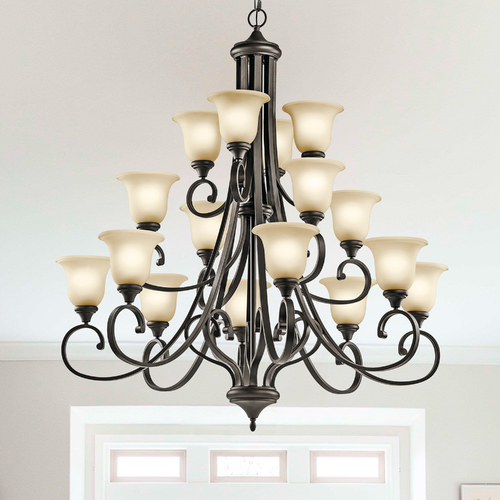 Kichler Lighting Monroe 16-Light Chandelier in Olde Bronze by Kichler Lighting 43192OZ