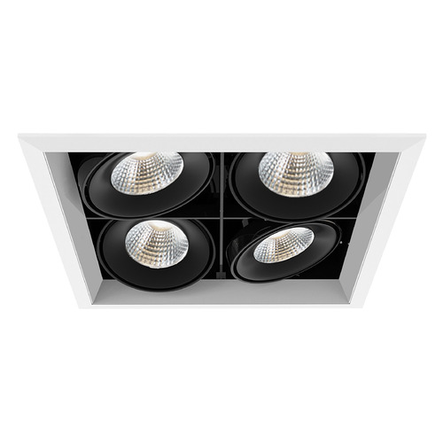 Eurofase Lighting White & Black LED Recessed Kit by Eurofase Lighting TE134BLED-30-2-02