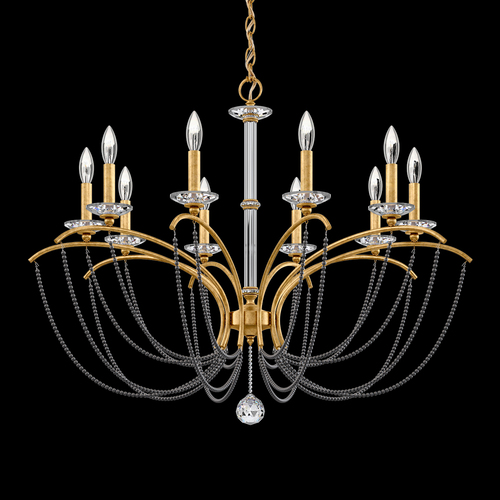 Schonbek Lighting Priscilla Heirloom Gold Chandelier by Schonbek Lighting BC7110N-22PDK