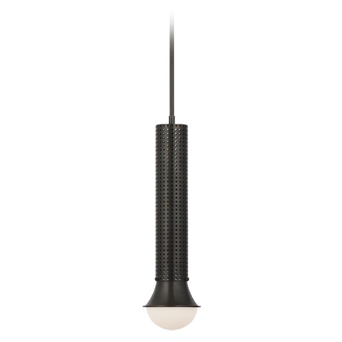 Visual Comfort Signature Collection Kelly Wearstler Precision Petite Pendant in Bronze by Visual Comfort Signature KW5220BZWG