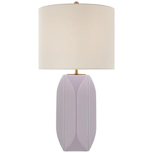 Visual Comfort Signature Collection Kate Spade New York Carmilla Lamp in Lilac by Visual Comfort Signature KS3630LLCL