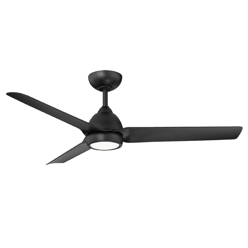 WAC Lighting Mocha 54-Inch LED Ceiling Fan in Matte Black by WAC Lighting F-001L-MB