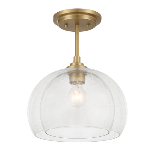 Glint 12-Inch Convertible Pendant in Legacy Brass by Minka Lavery