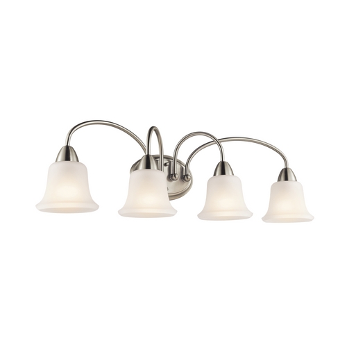 Nicholson 33-Inch Vanity Light in Brushed Nickel by Kichler Lighting