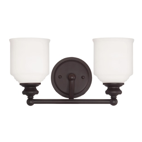 Savoy House Melrose 14.50-Inch Bathroom Light in English Bronze by Savoy House 8-6836-2-13