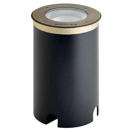 Kichler Lighting C-Series 20W 60-Degree 3000K In-Ground Well Light in Centennial Brass by Kichler Lighting 16258CBR30