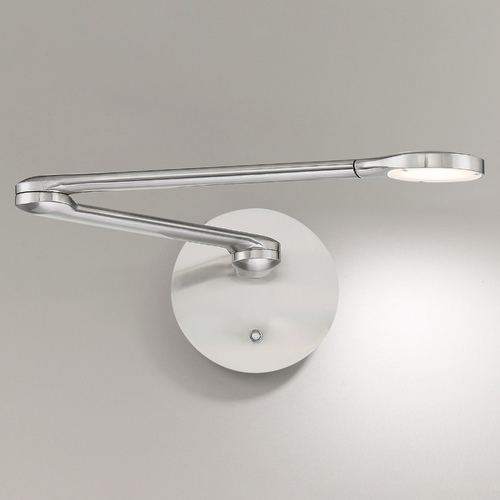 Modern Forms by WAC Lighting Reflex LED Swing Arm Lamp in Brushed Nickel by Modern Forms BL-21924-BN