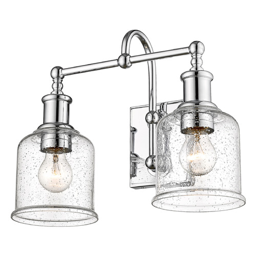 Bryant Chrome Bathroom Light by Z-Lite