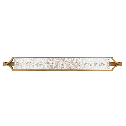 Modern Forms by WAC Lighting Emblem Aged Brass LED Vertical Bathroom Light by Modern Forms WS-32138-AB