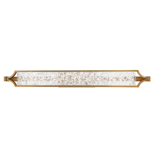 Emblem Aged Brass LED Vertical Bathroom Light by Modern Forms