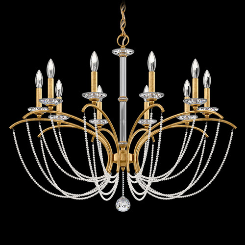 Priscilla Heirloom Gold Chandelier by Schonbek Lighting