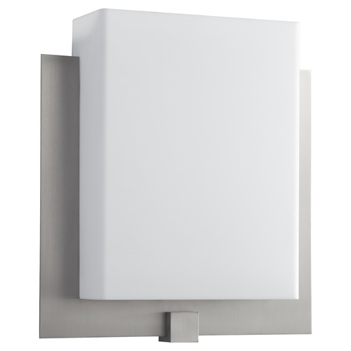 Pathway 15-Inch LED Wall Sconce in Satin Nickel by Oxygen Lighting